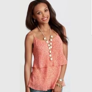 CAbi Tiered Ruffle Top